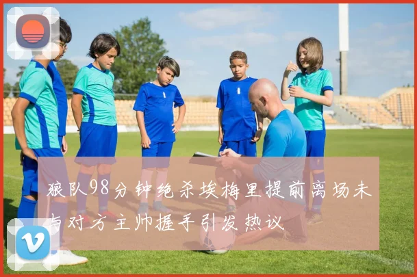 狼队98分钟绝杀埃梅里提前离场未与对方主帅握手引发热议